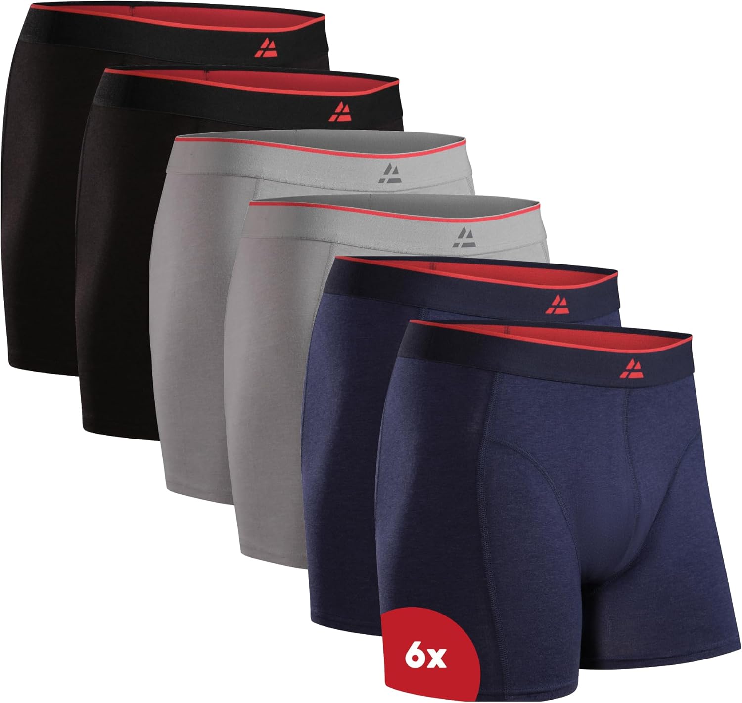 DANISH ENDURANCE Bamboo Boxer Shorts for Men, Special Breathable Underwear, Inno...