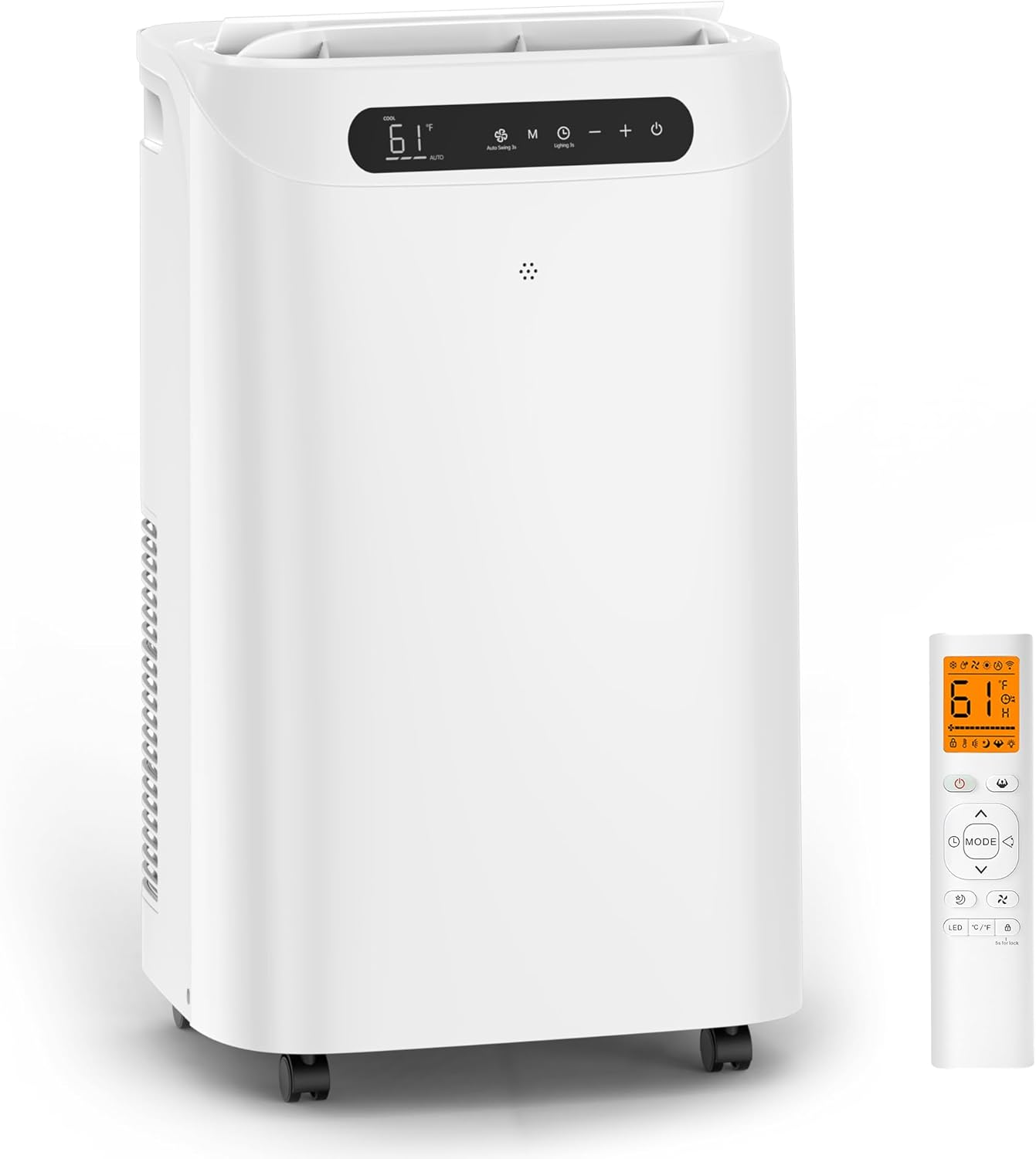 14000 BTU Portable Air Conditioners for Room up to 700 Sq. Ft, 3-IN-1 Portable A...