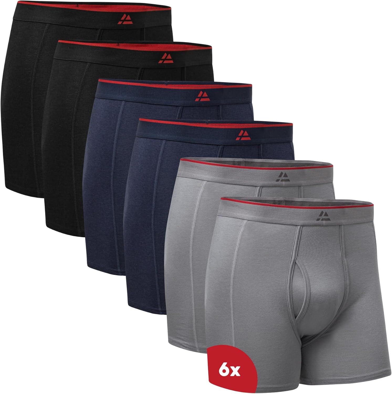 DANISH ENDURANCE Bamboo Boxer Shorts, Special Underwear for Men, Innovative Brea...