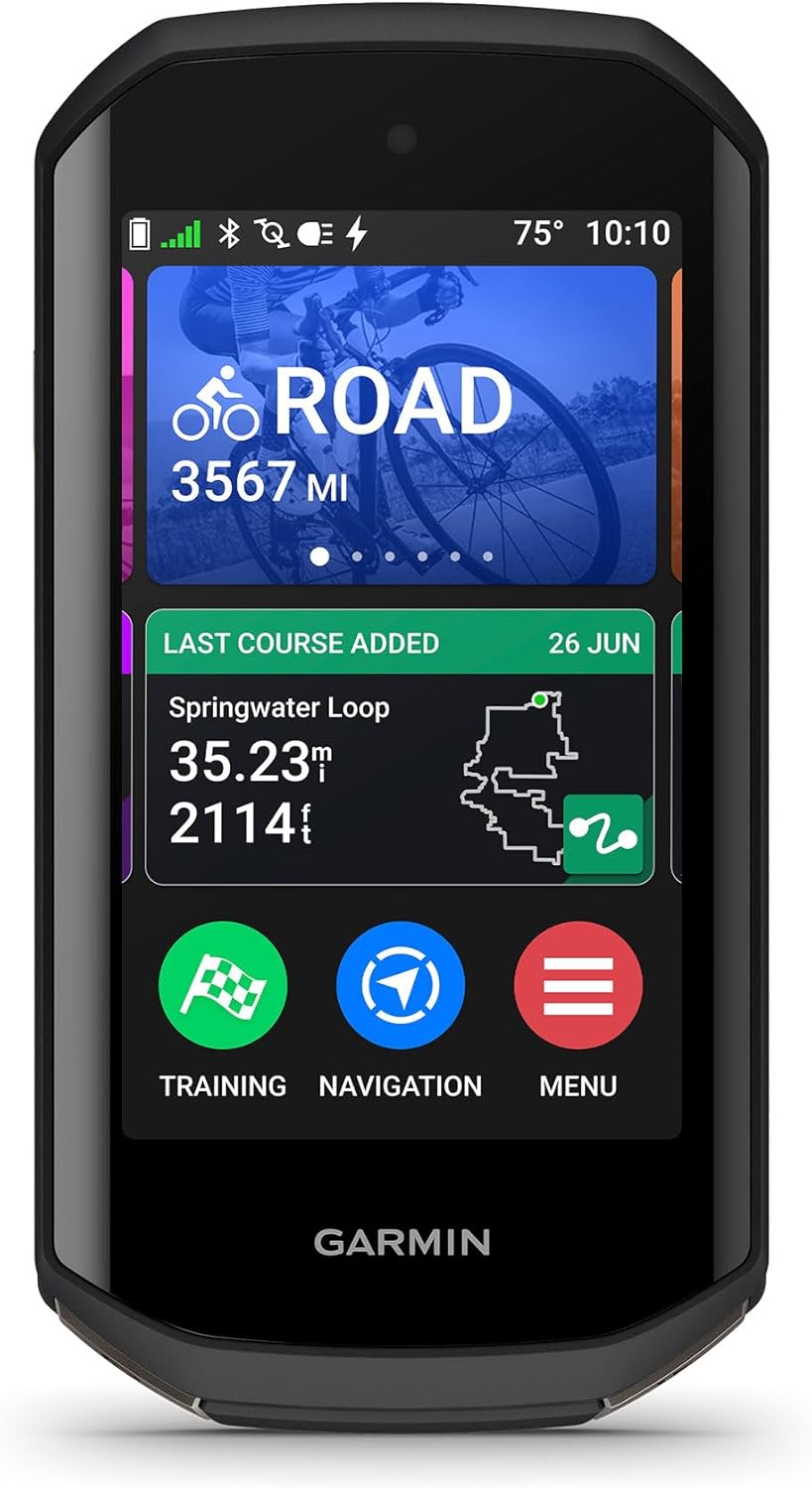 Garmin Edge 1050®, Premium Cycling Computer, Vivid Color Touchscreen Display, Bu...
