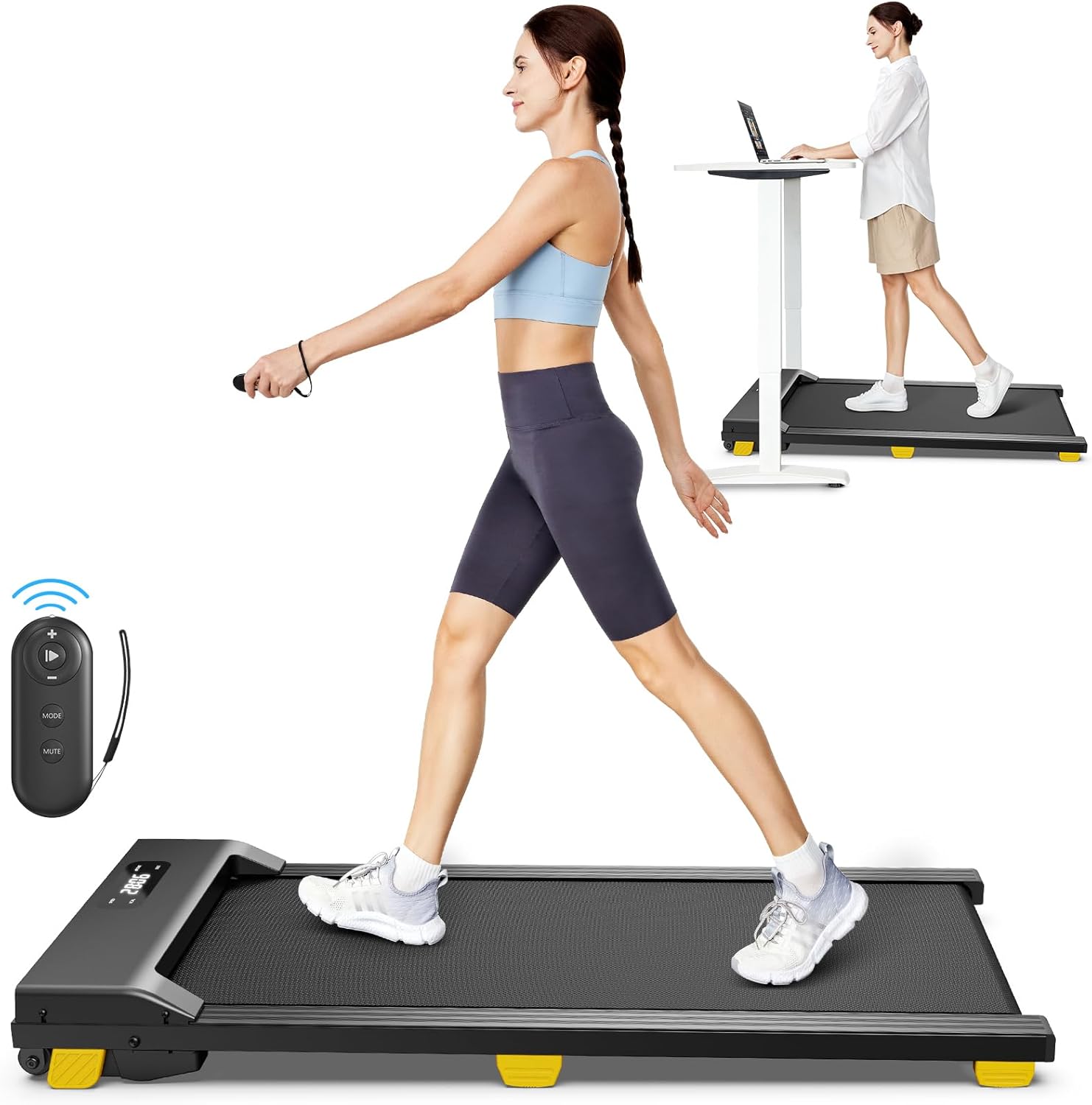 Walking Treadmills for Home, Special Compact Walking Pad with Large Running Area...