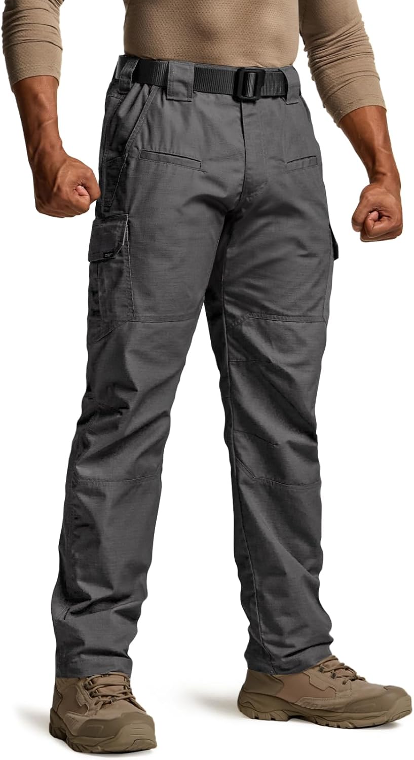 CQR Men's Tactical Pants, Special Waterproof Cargo Pants, Innovative Lightweight...