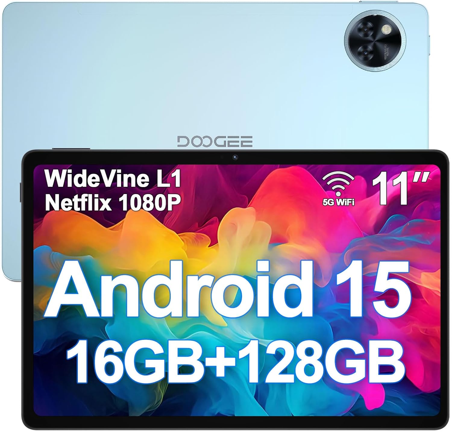 DOOGEE U11 Android 15 Tablet, High-Performance Tablet with