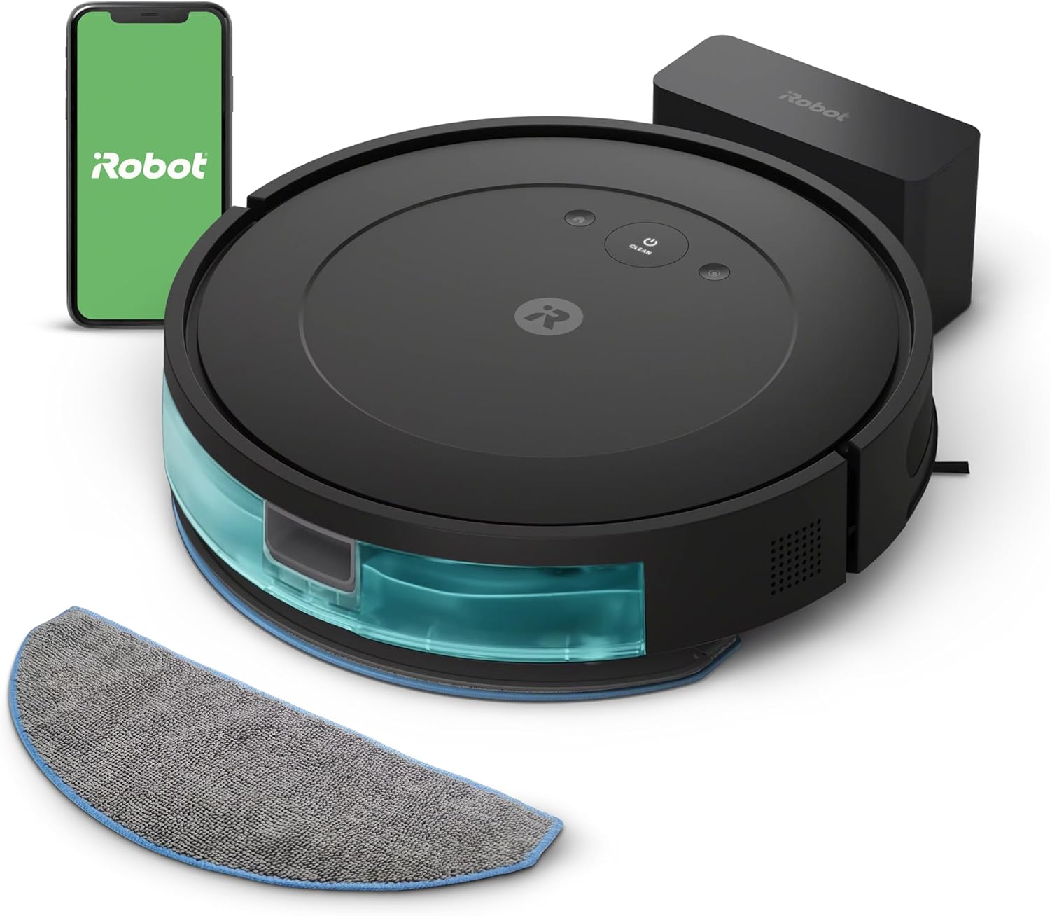 iRobot Roomba Combo Robot Vacuum & Mop (Y0110) - Easy to use, Power-Lifting Suct...