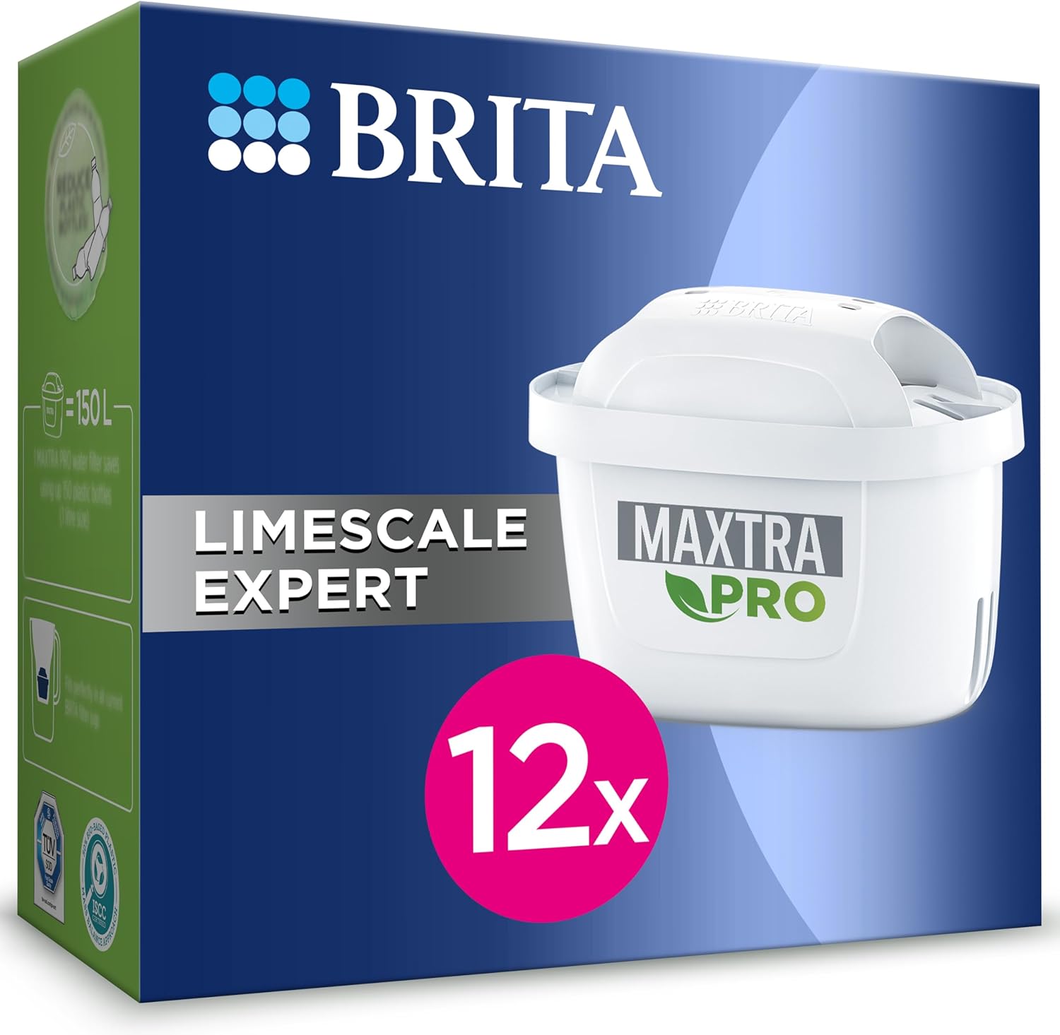 BRITA MAXTRA PRO Limescale Expert Water Filter Cartridge 12 Pack (New) - Origina...