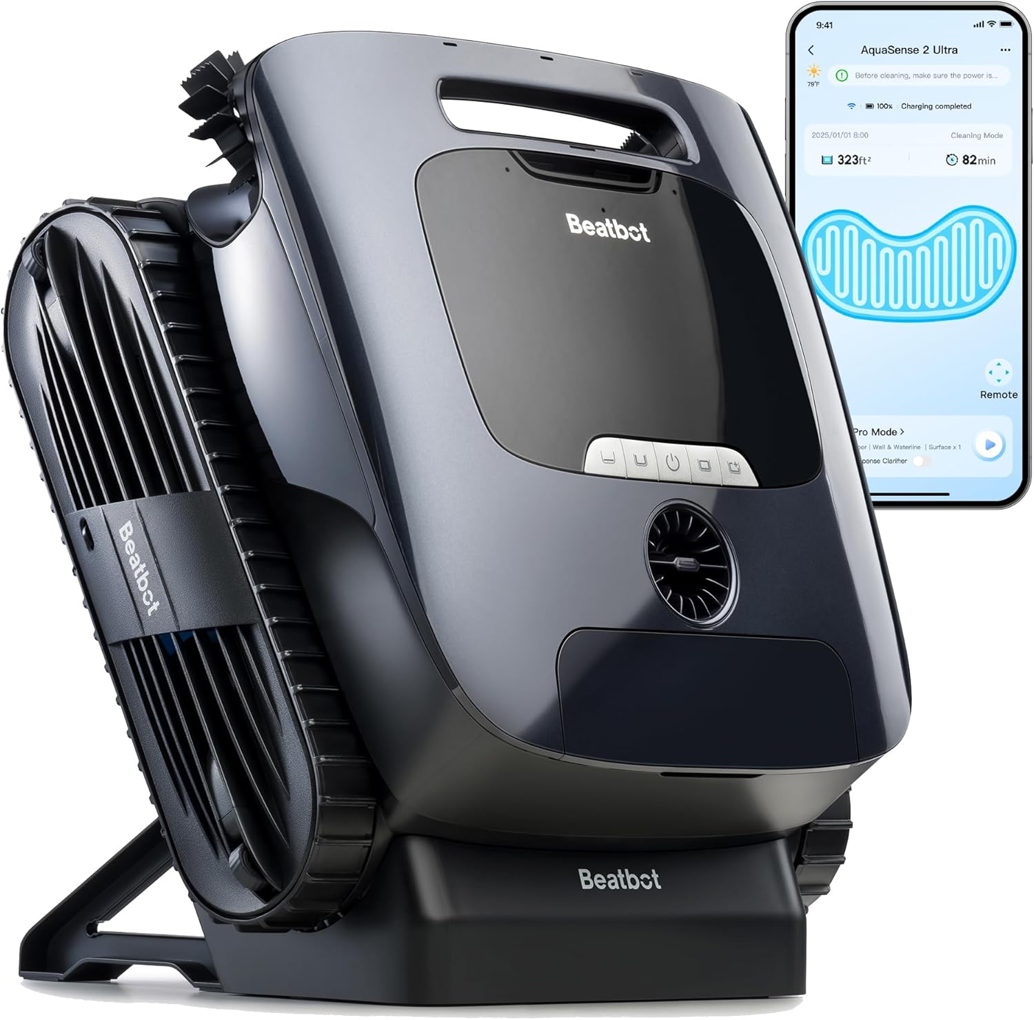 Beatbot AquaSense 2 Ultra Cordless Robotic Pool Cleaner for Complex Pools, Pool...