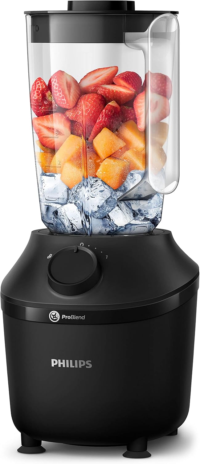 Philips Blender 3000 Series, ProBlend System, 1.9L Maximum Capacity, 1L Effectiv...