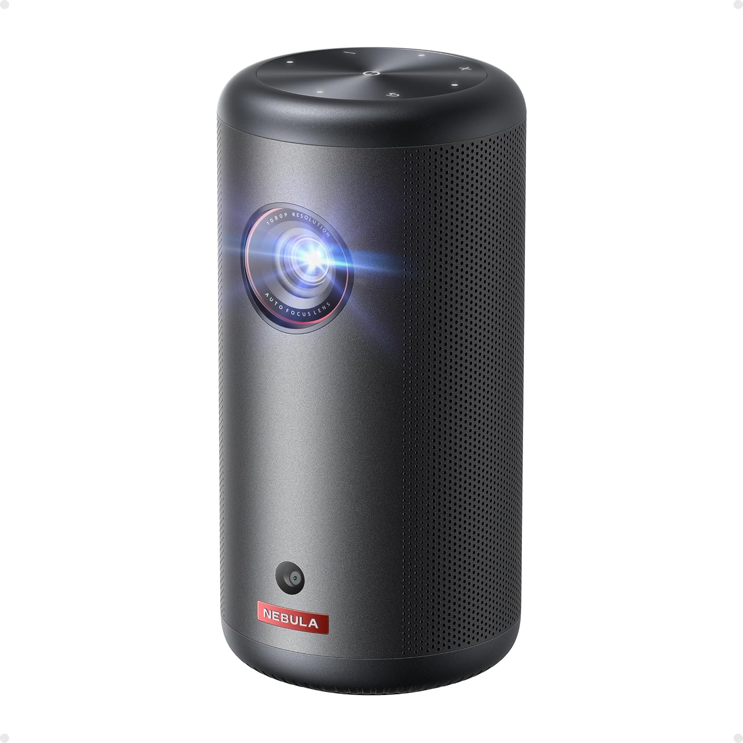 NEBULA Capsule 3 GTV Projector, Netflix Officially Licensed, 1080P Smart Mini Pr...