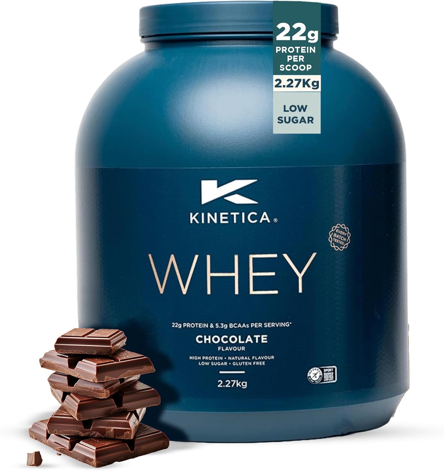 Kinetica Sports Protein Powder, Unique Whey Protein Supplement for Muscle Growth...