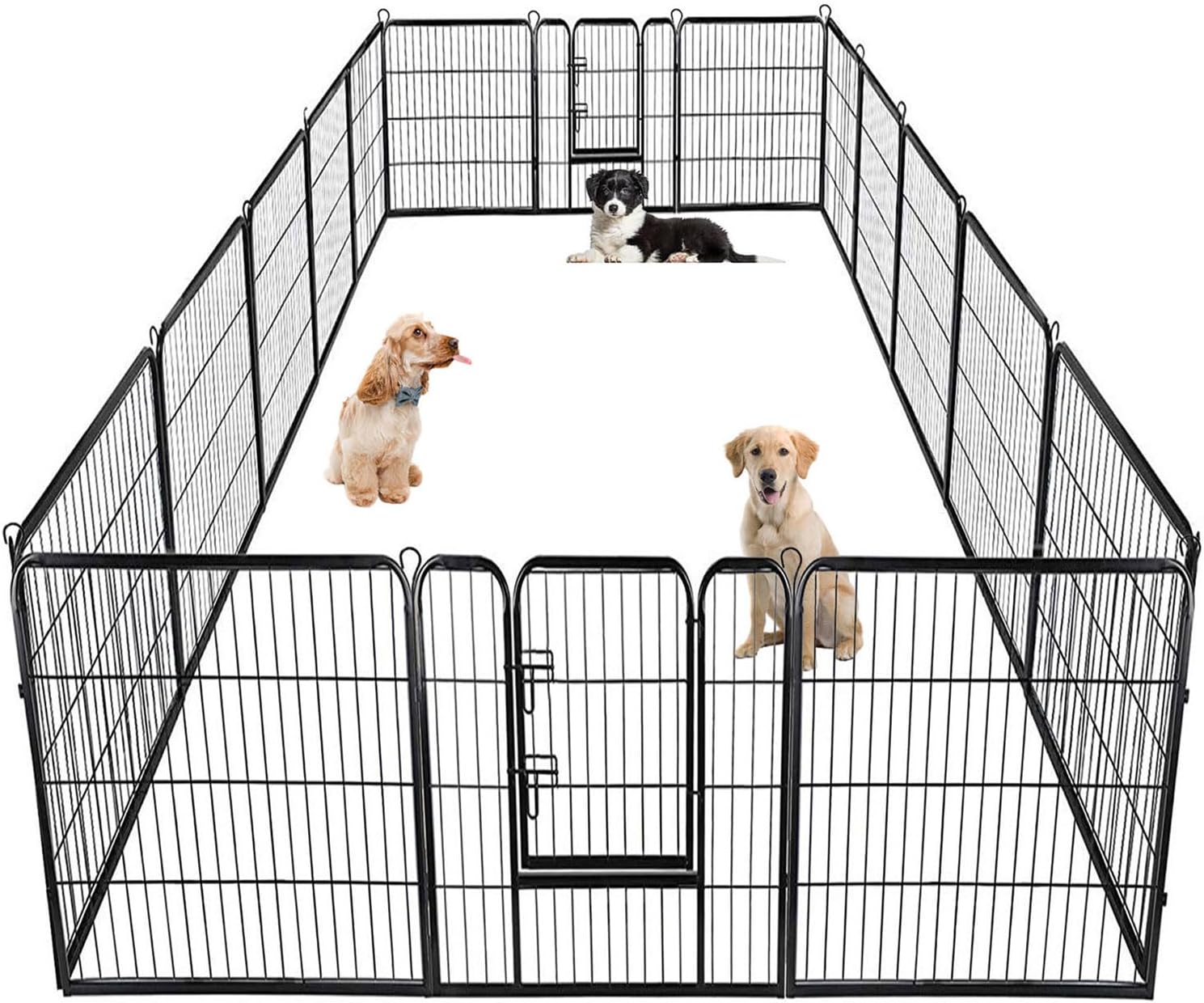 Special BestPet Dog Playpen, High-Quality Indoor Pet Playpen 40 inch 16 Panels,...