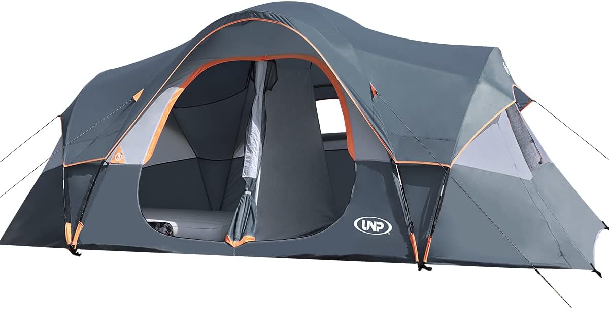 UNP Camping Tent 10-Person-Family Tents, Parties, Music Festival Tent, Big, Easy...