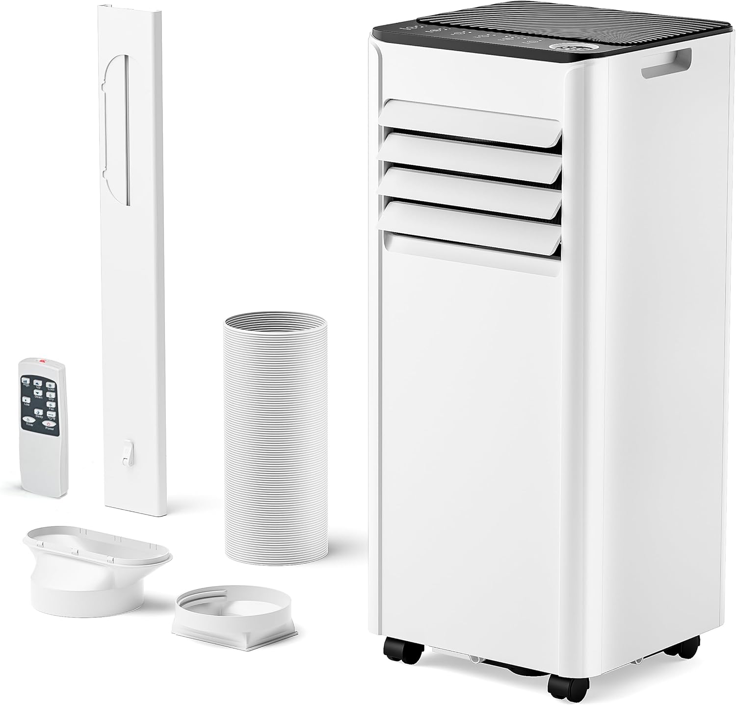 8000 BTU Portable Air Conditioner - Cools 350 Sq.Ft Quickly, 3-in-1 AC Unit with...