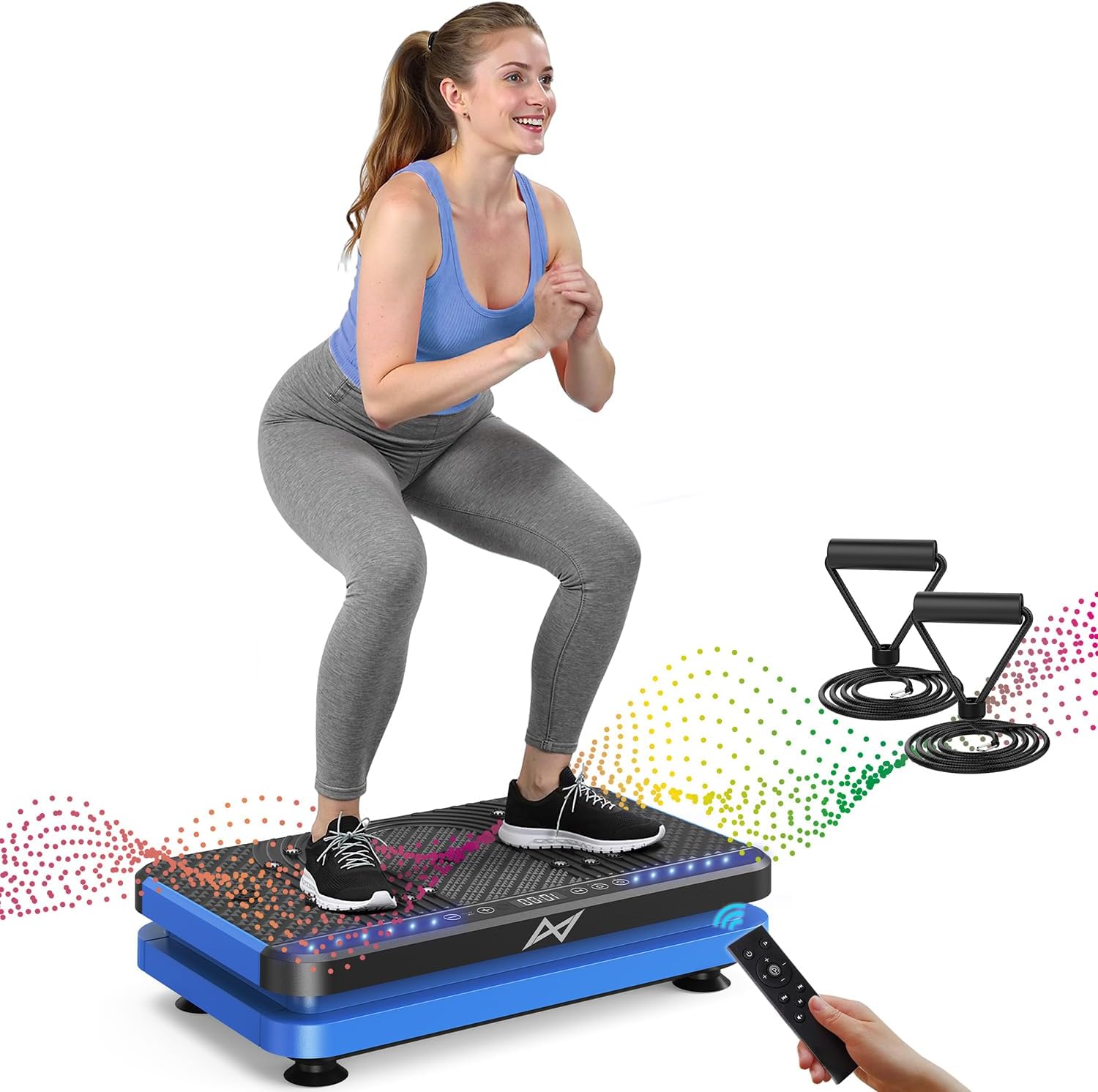 AXV Vibration Plate, Unique Fitness Platform for Lymphatic Drainage, Innovative...