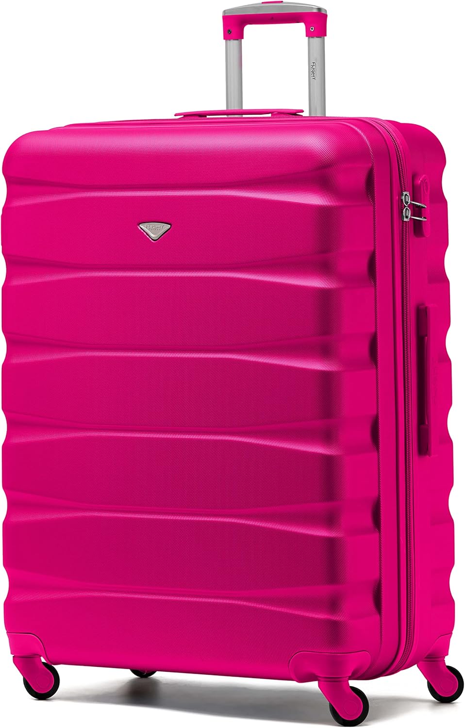 Flight Knight Lightweight 4 Wheel ABS Hard Case Extra Large Suitcase Approved fo...