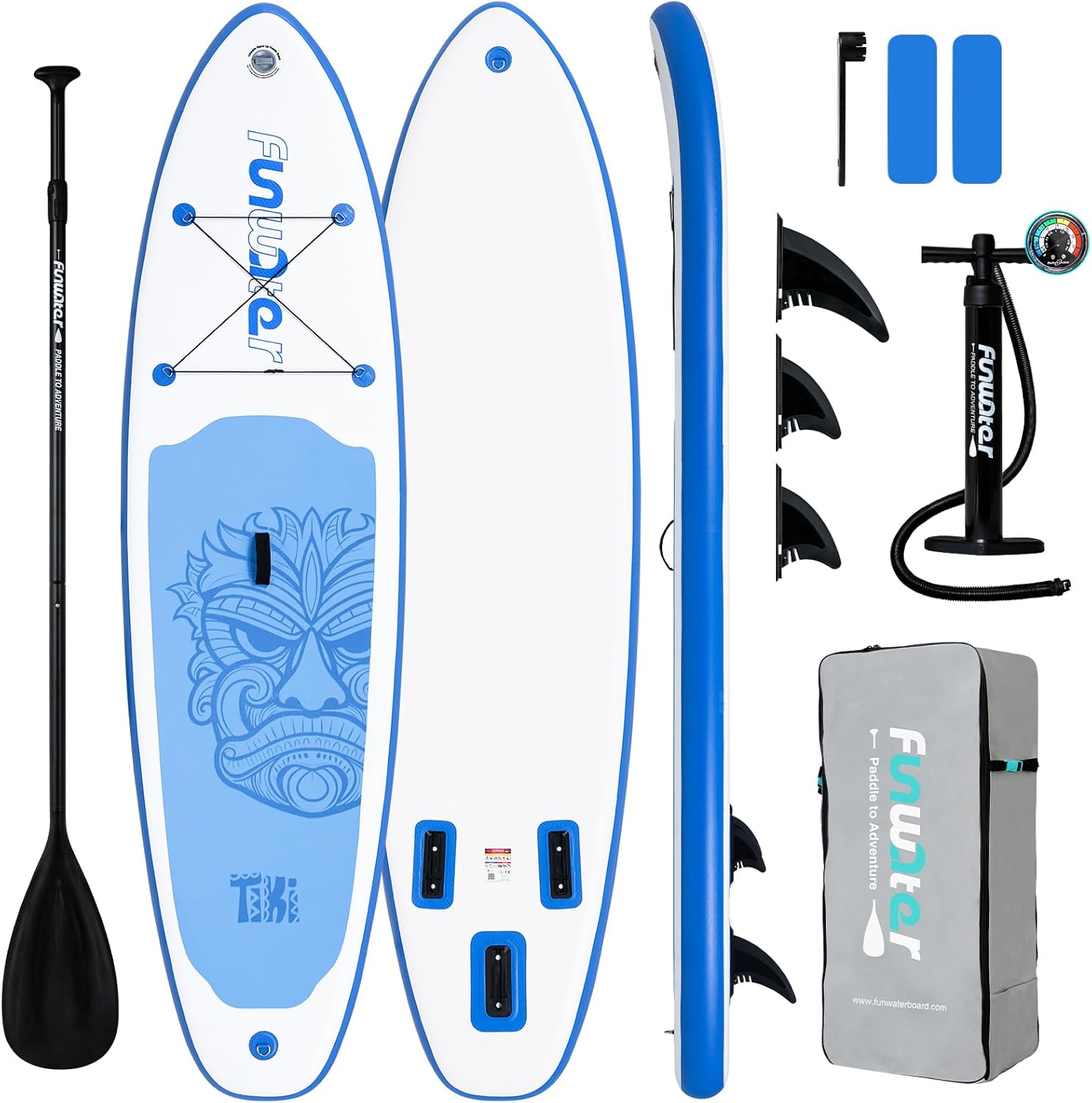 FunWater Inflatable Paddle Board, Special Ultra-Light Stand Up Paddle Board for...
