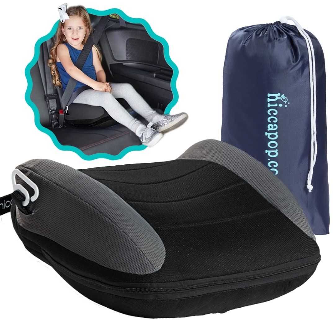 hiccapop UberBoost, Portable Booster Car Seat for Travel, Special Inflatable Boo...