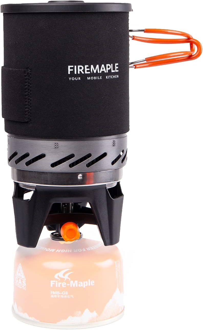 Fire-Maple FMS-X1 Camping Stove Gas System | Portable Pot/Jet Burner Outdoor Gas...