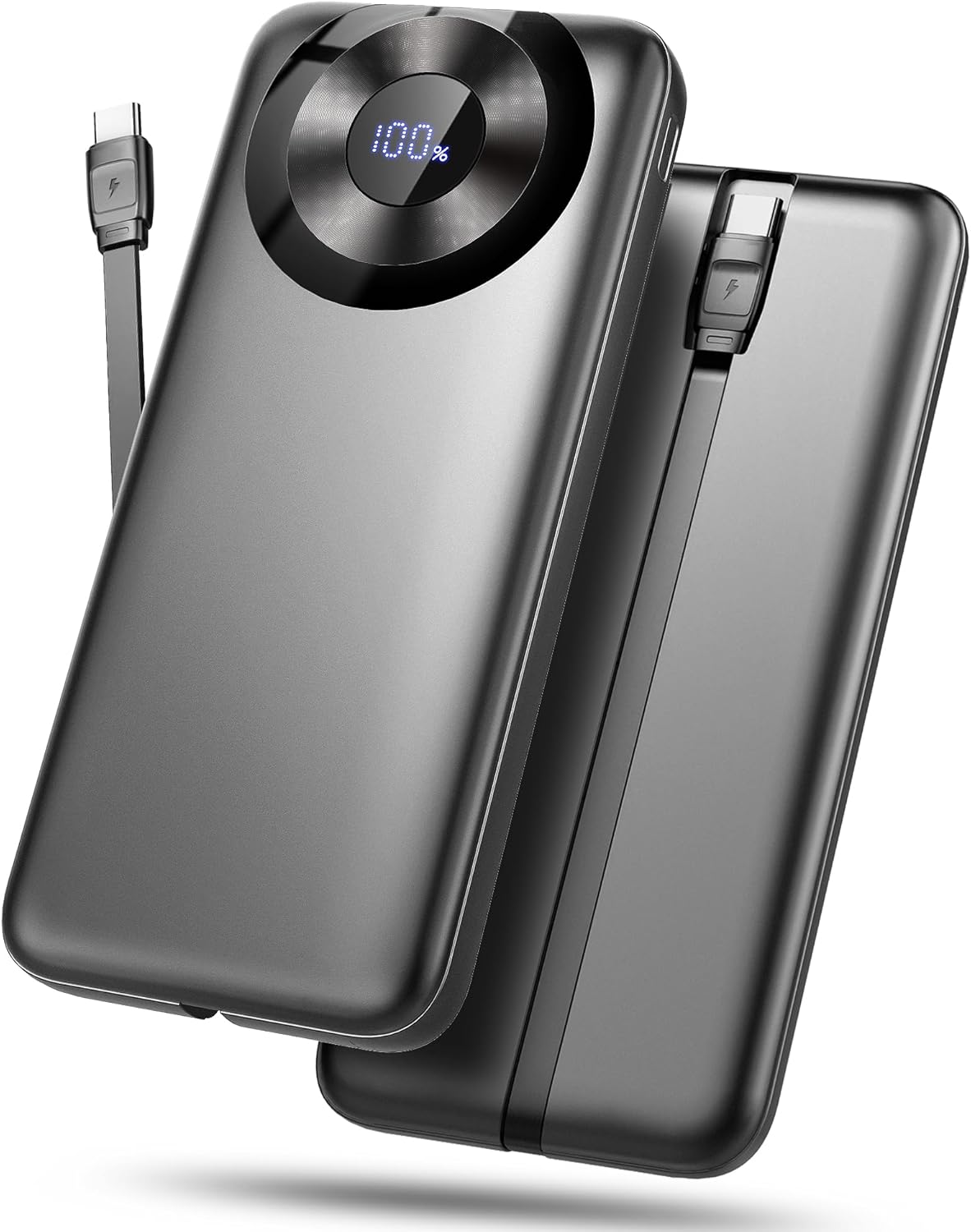Power Bank 10000mAh, 3A Phone Charger Power Bank Fast Charging with USB-C in&out...