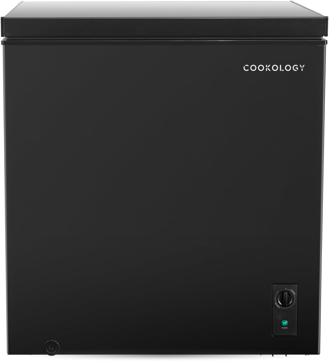 Top Cookology CCFZ198WH Chest Freezer, Premium Freestanding Freezer in White, Hi...