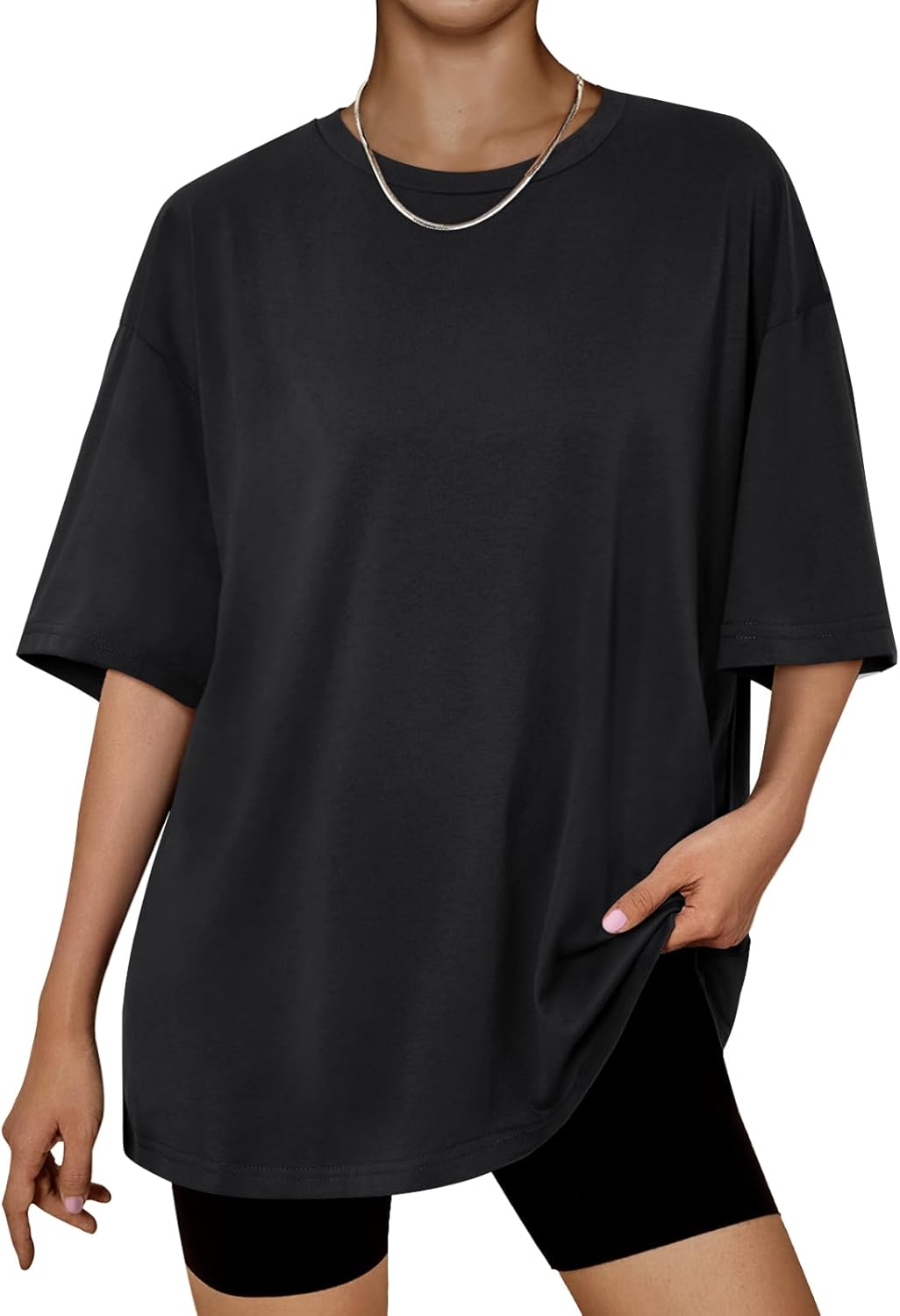 Trendy Queen Womens Tops, Special Oversized Summer T-Shirts for Fashionable Work...