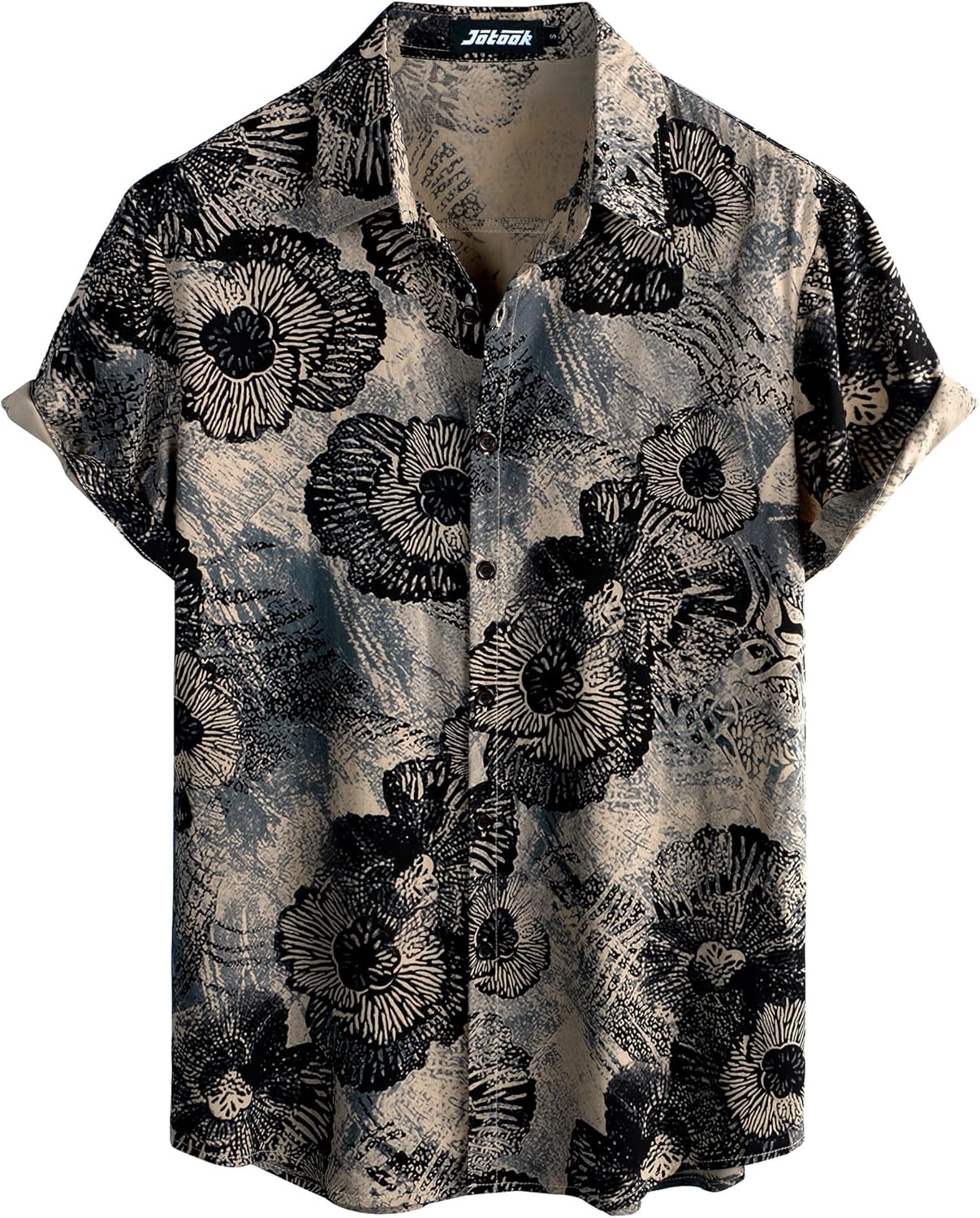 High-Quality Men's Hawaiian Shirt, Unique Short Sleeve Button Down, Special Trop...