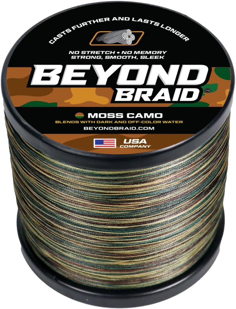 High-Quality Beyond Braid Fishing Line, Super Strong Line with Abrasion Resistan...