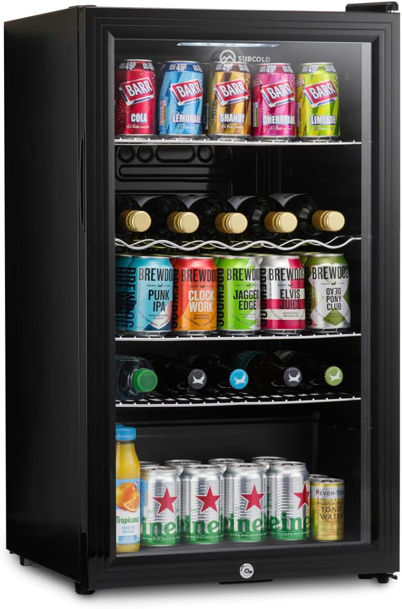 Subcold Super85 LED - Under-Counter Fridge | 85L Beer, Wine & Drinks Fridge | LE...