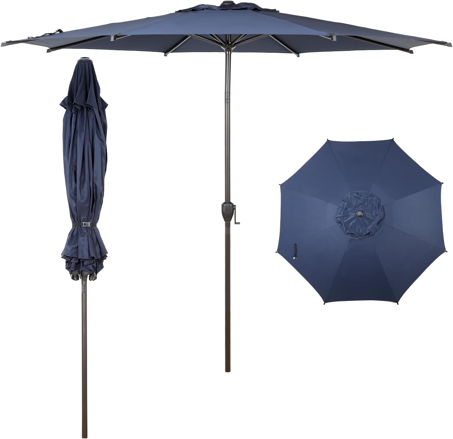 Abba Patio 9FT Lyon Outdoor Patio Umbrella Outdoor...