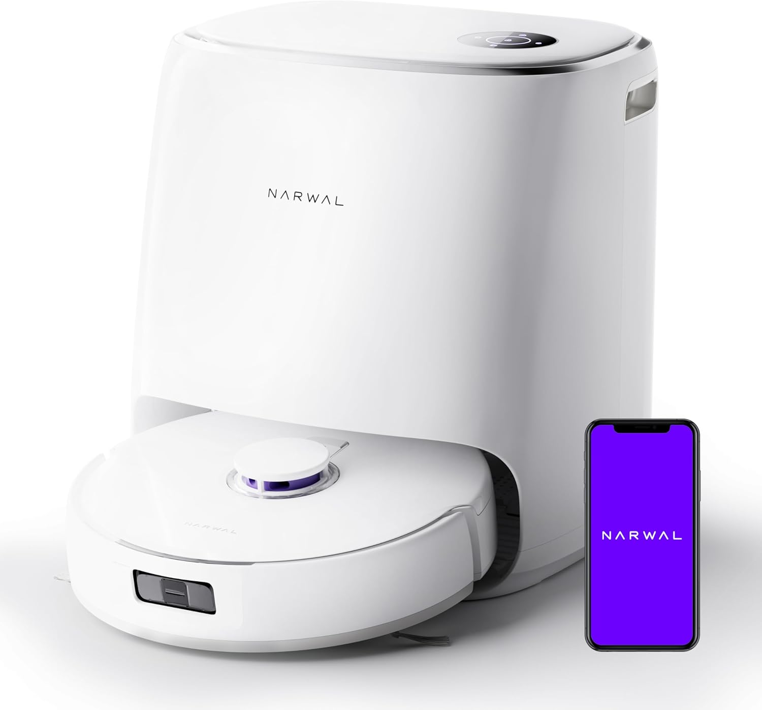 Narwal Freo X Ultra Robot Vacuum and Mop Combo, 8200Pa Robot Mop & Vacuum, Auto...