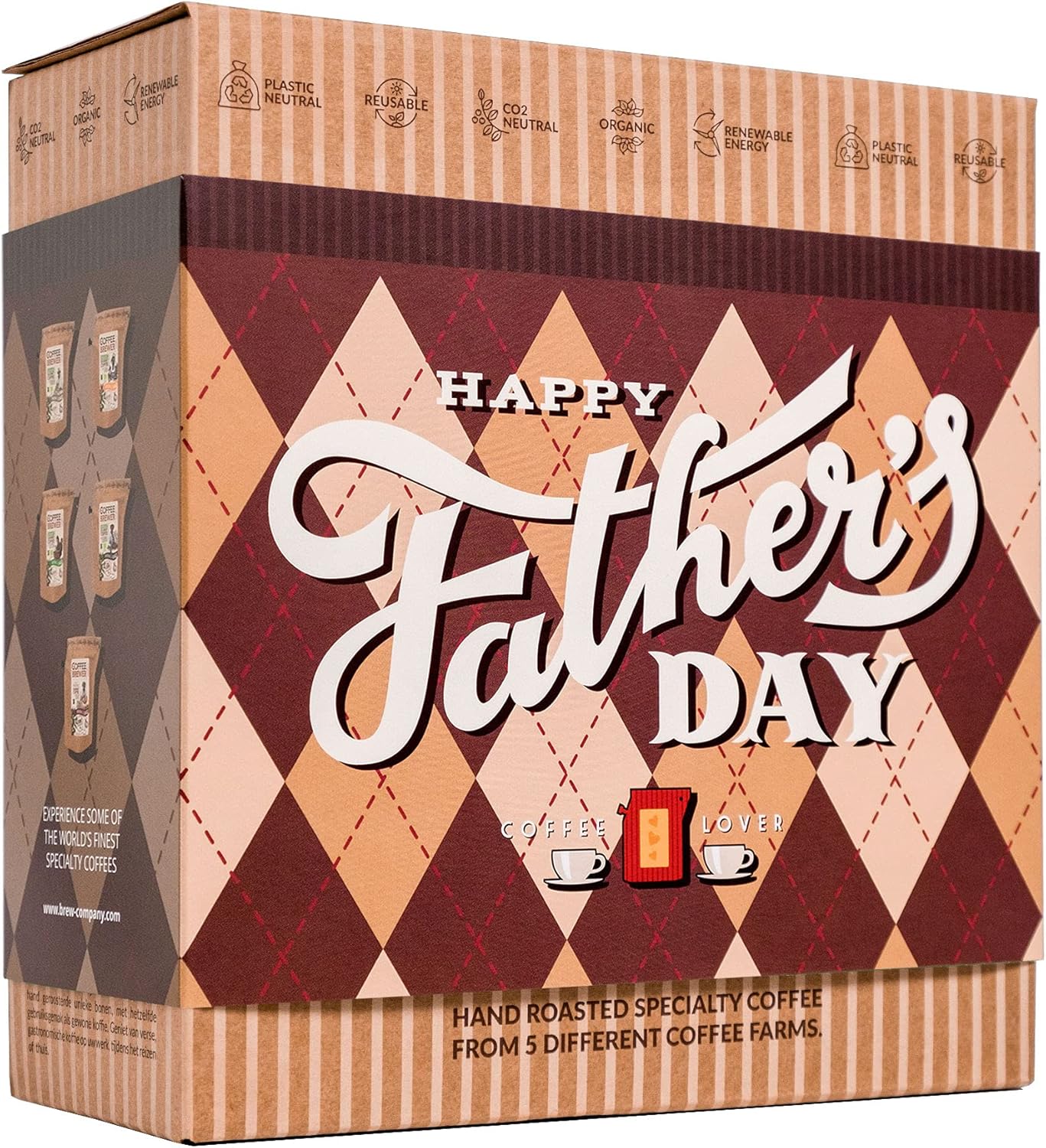 Unique Father's Day Gift Box, Special Gift Set for Coffee Lovers, Exclusive Gour...