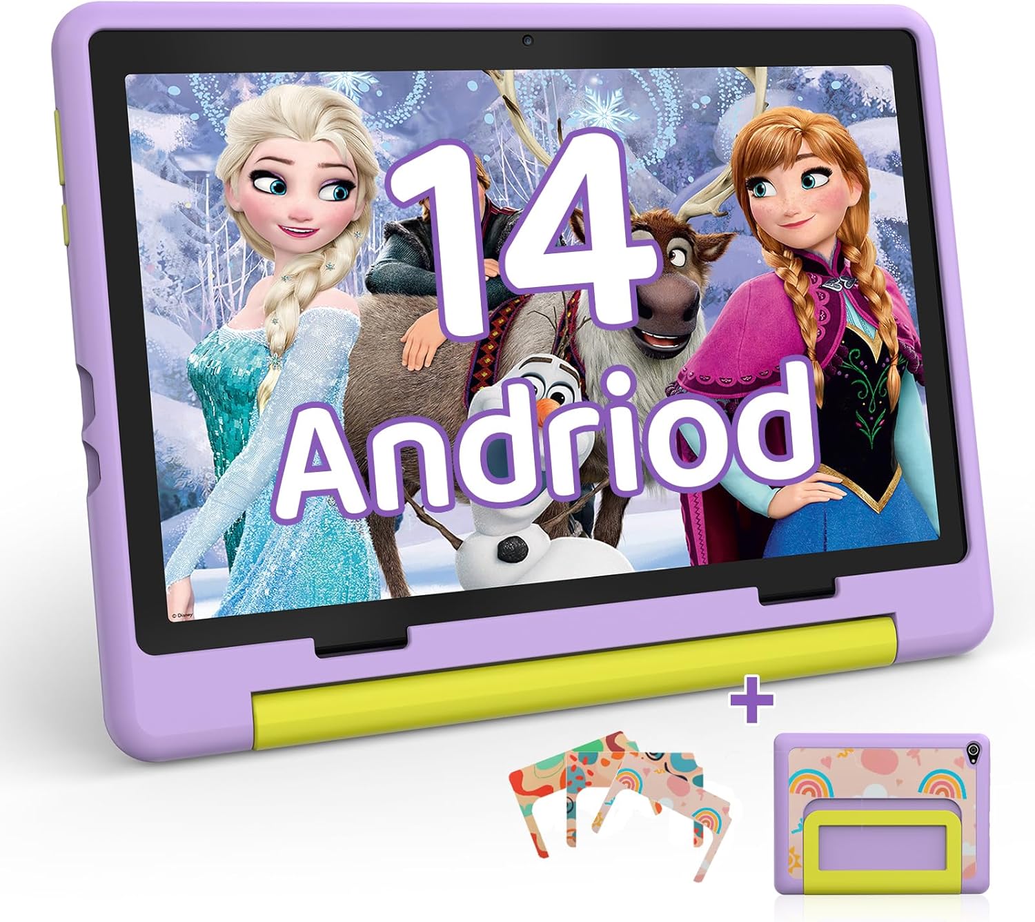 HotLight Kids Tablet 10 inch Android 14 Octa-Core, 8GB RAM+64GB ROM, 1280 * 800...