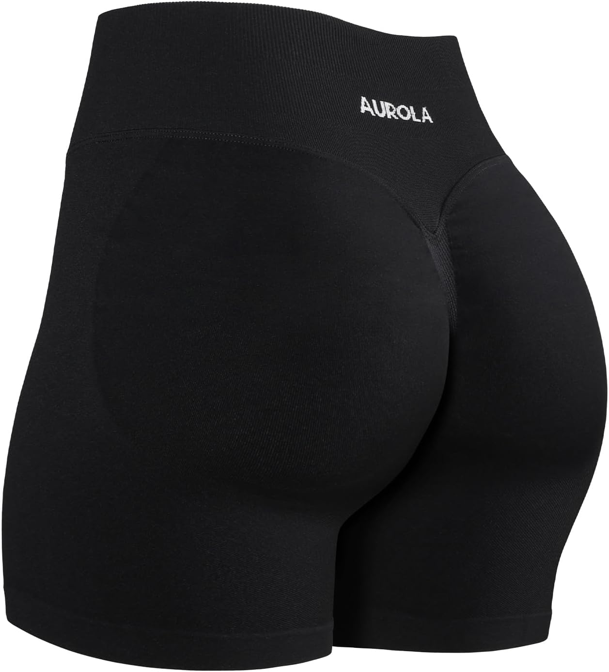 Premium AUROLA Influence Workout Shorts, Ideal Gym Shorts for Women With No Roll...