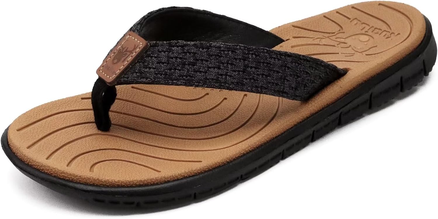 KuaiLu Womens Casual Flip Flops, Special Yoga Mat Comfortable Cushion Sandals, I...