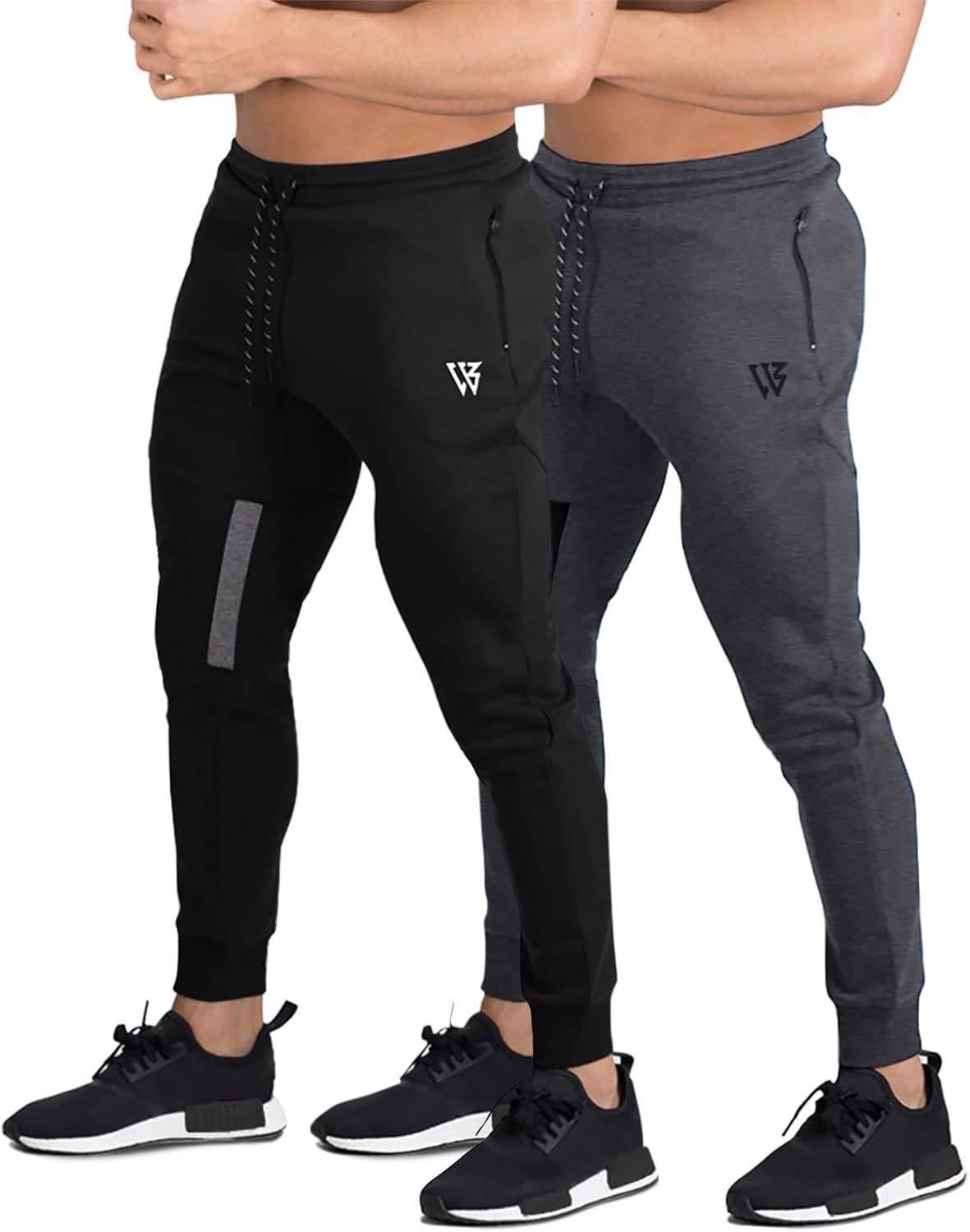 Premium BROKIG Mens Vertex Gym Joggers, Versatile Sweatpants Tracksuit for Athle...