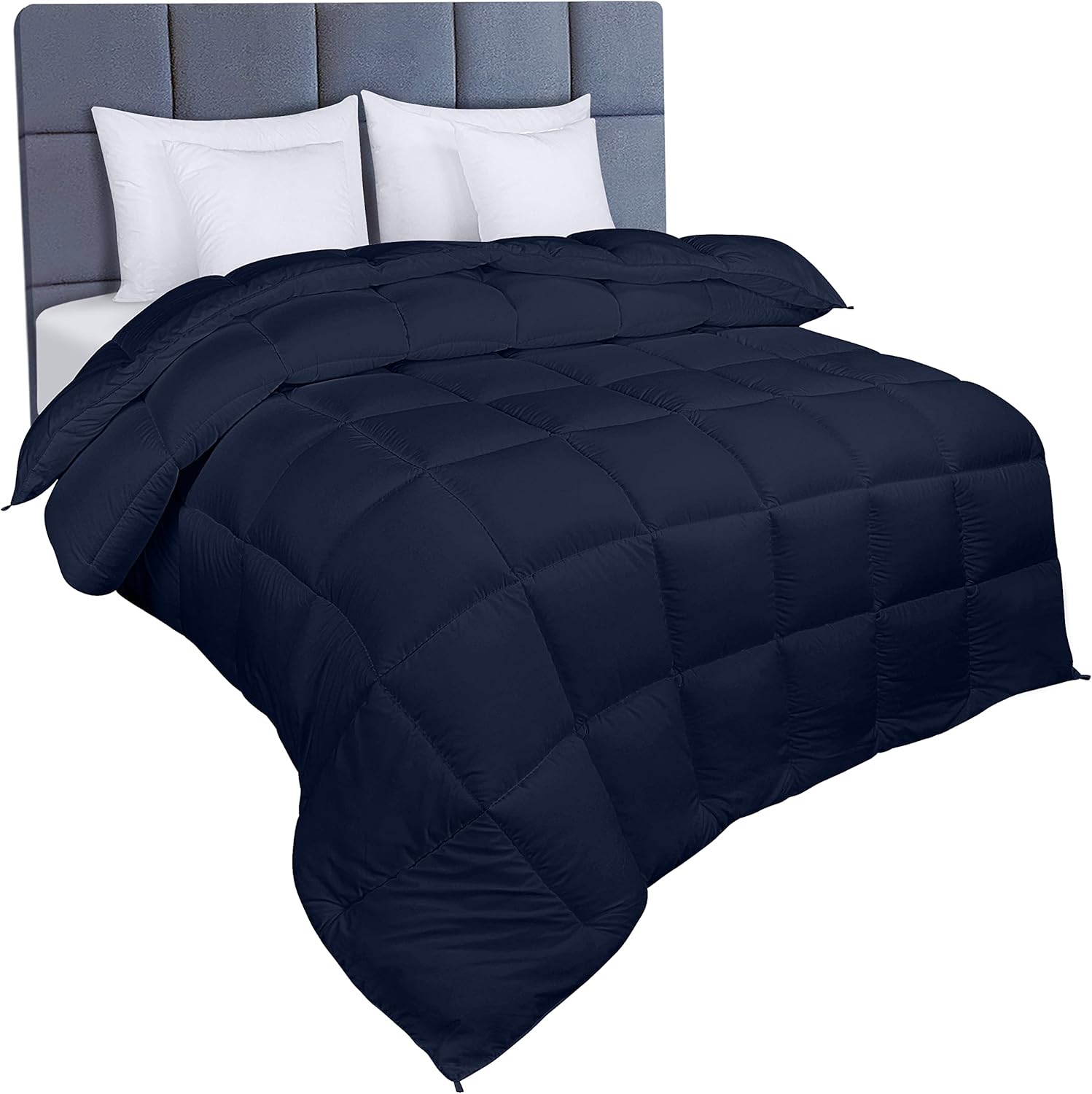 Utopia Bedding Duvet Single,10.5 Tog Coverless Duvet With Corner Tabs, Box Stitc...