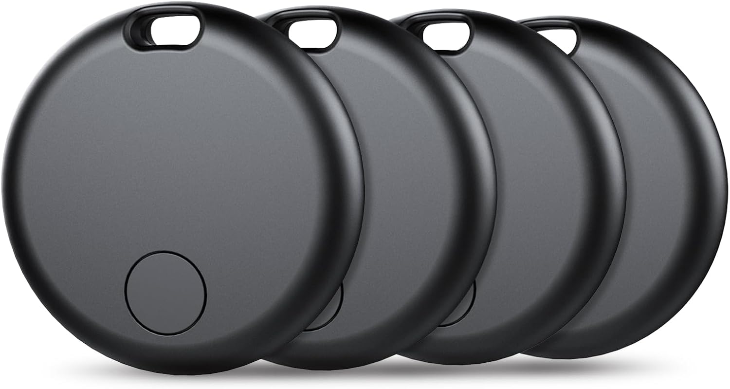 Air Tag Tracker Bluetooth Item Finder-4Pack，Compa...