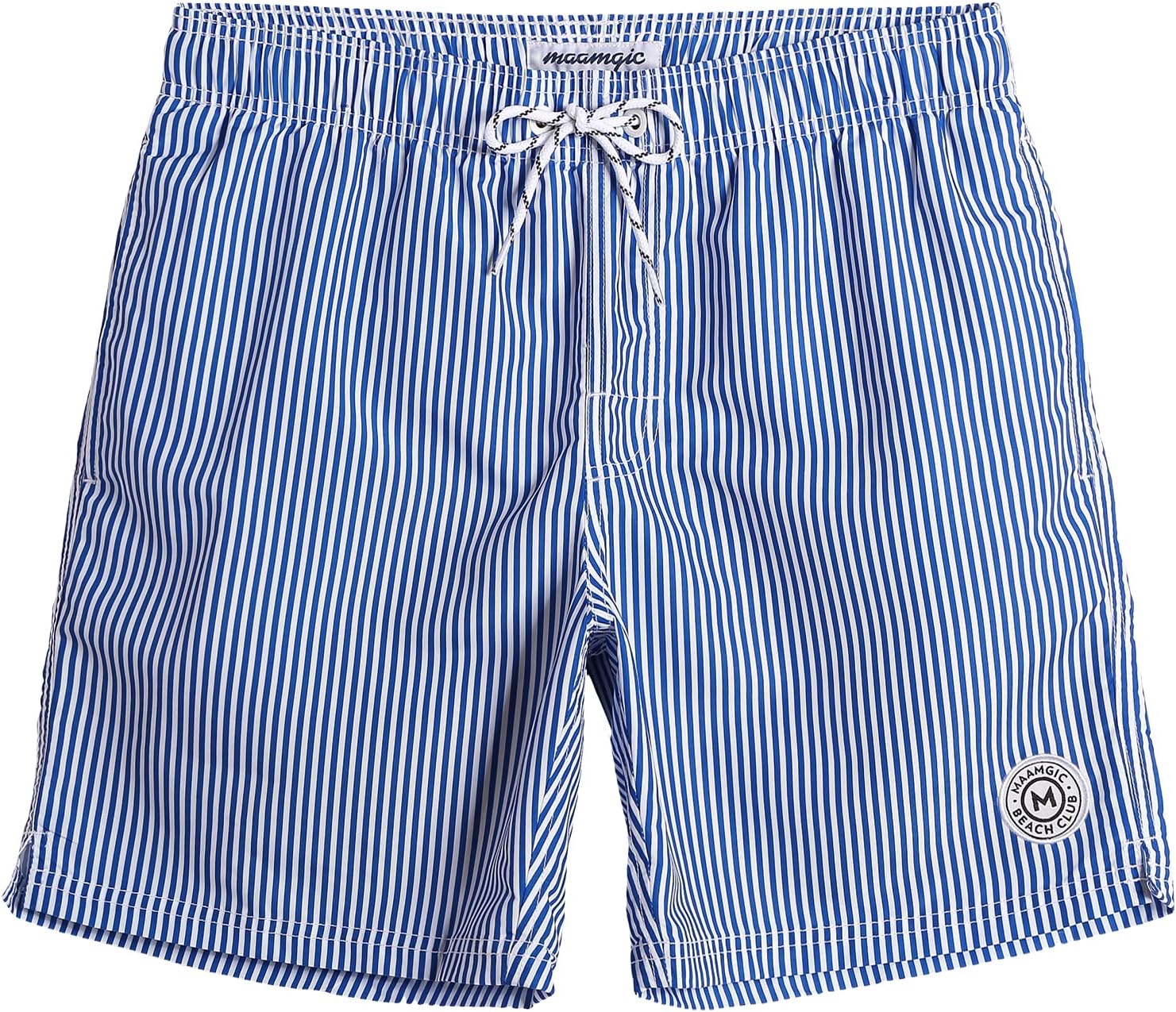 maamgic Mens Swim Trunks Quick Dry Swim Shorts with Mesh Lining Funny Swimwear B...