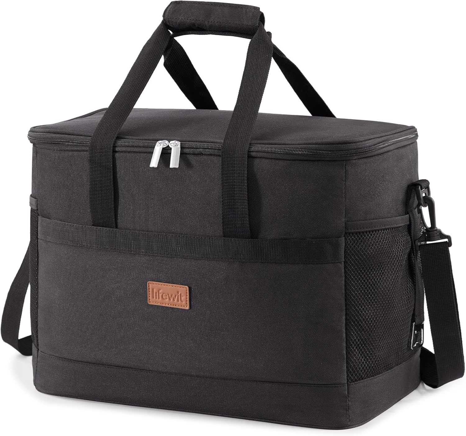 Lifewit Soft Cooler Bag with Hard Liner, Large Insulated Picnic Lunch Bag Box So...