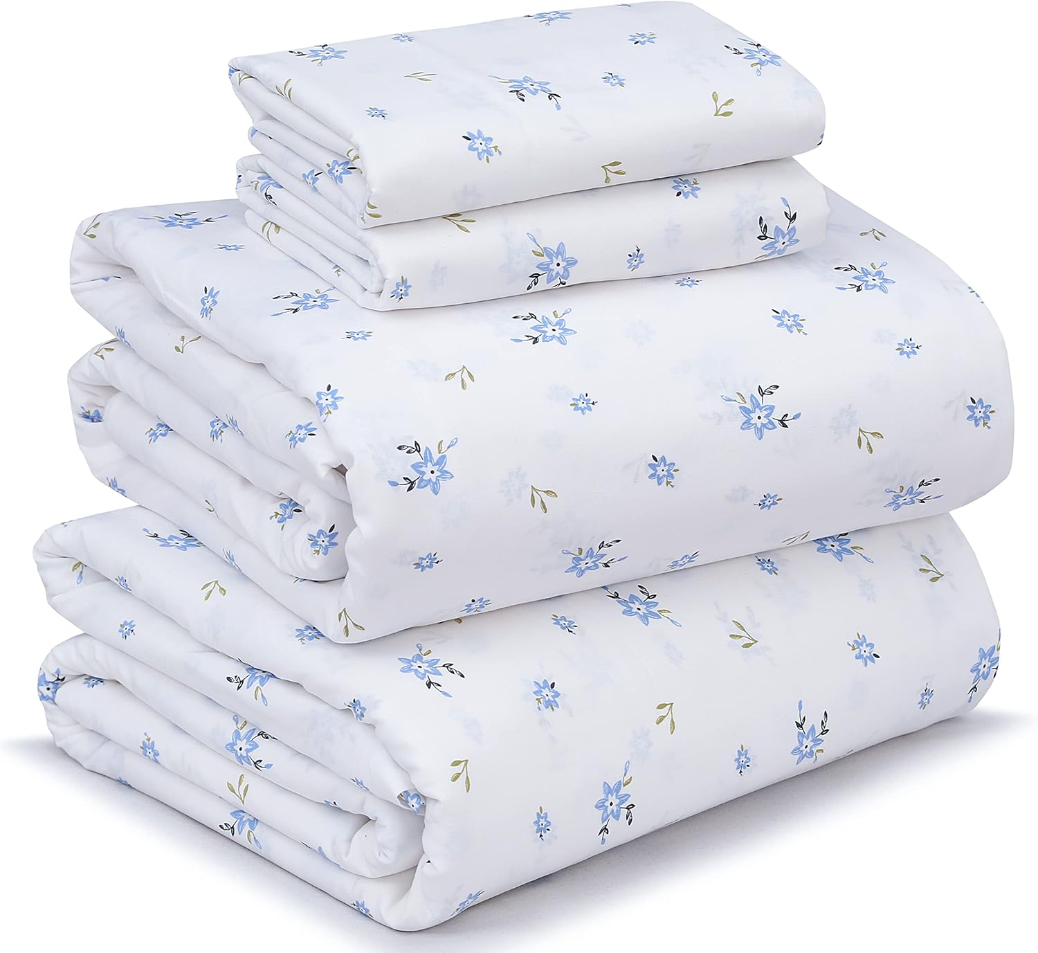 RUVANTI Cotton Sheets, Special King Size Sheet Set with 100% Cotton, High-Qualit...