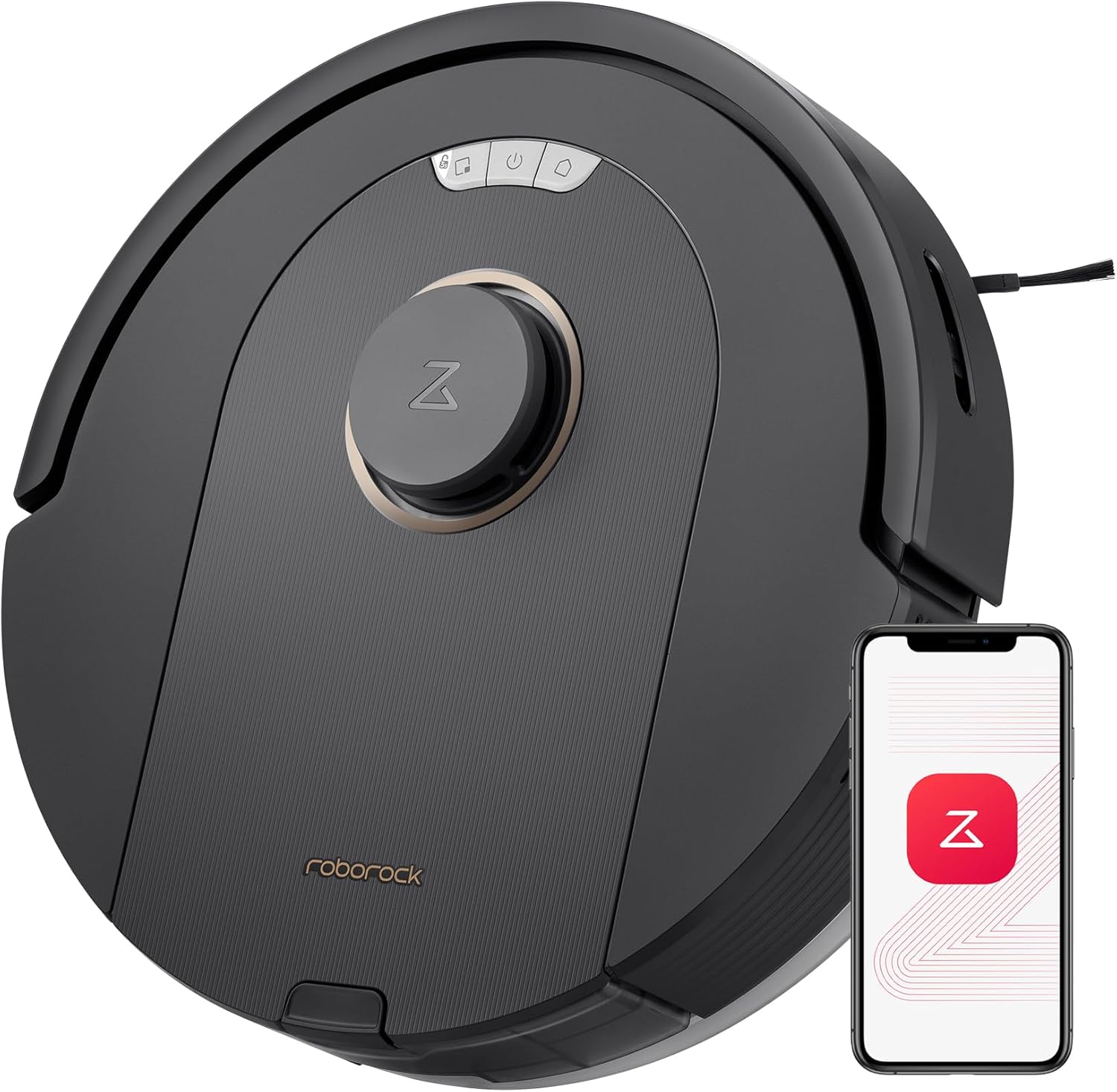roborock Q5 Pro Robot Vacuum Cleaner with Mop, 5500Pa Suction, DuoRoller Brush,...