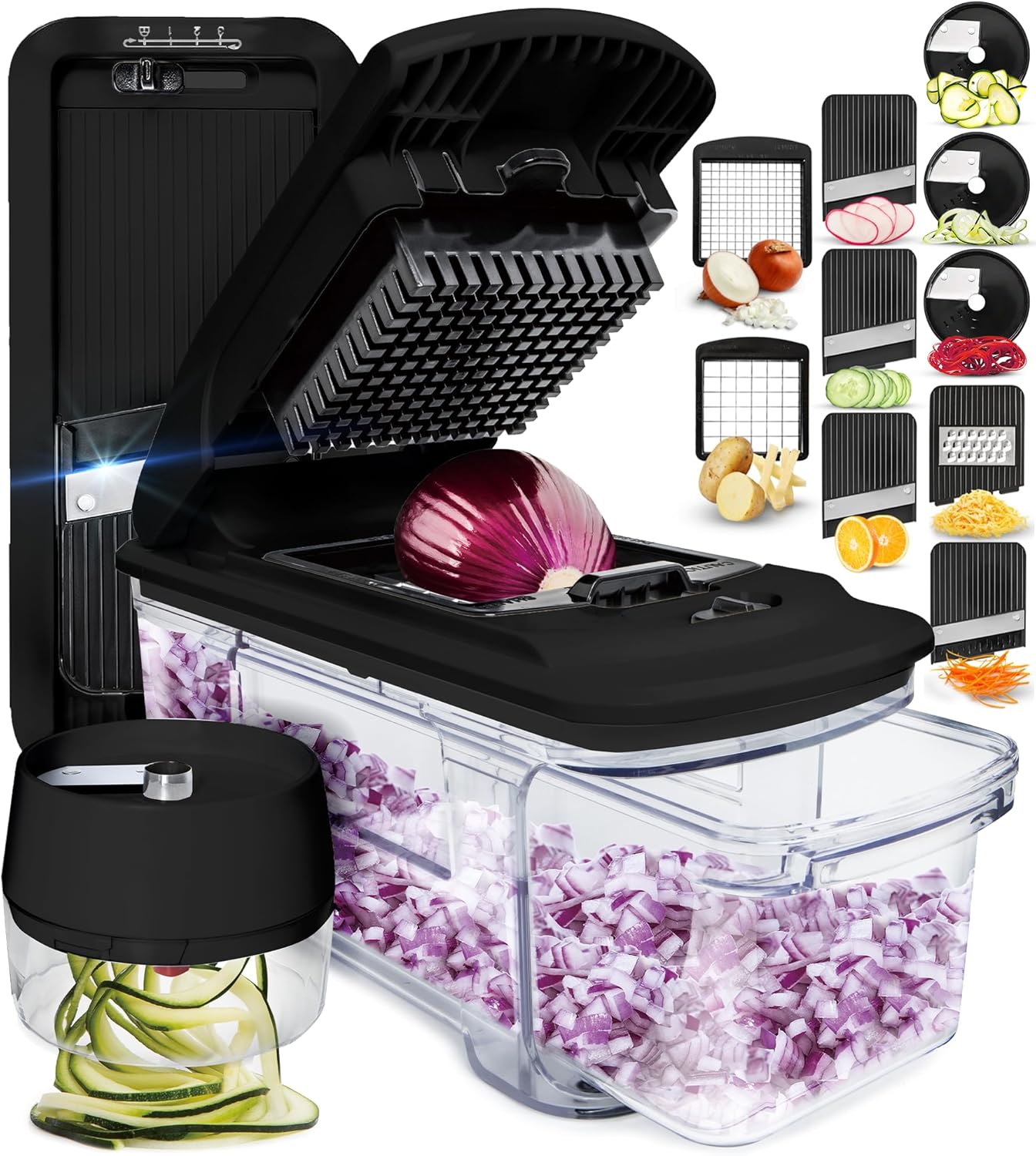 Vegetable Chopper Cutter, Special Mandoline Slicer Cheese Grater, Innovative Veg...