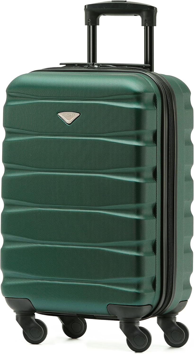 Flight Knight Cabin Suitcase, Special 55x35x20 Carry On Suitcase, High-Quality L...