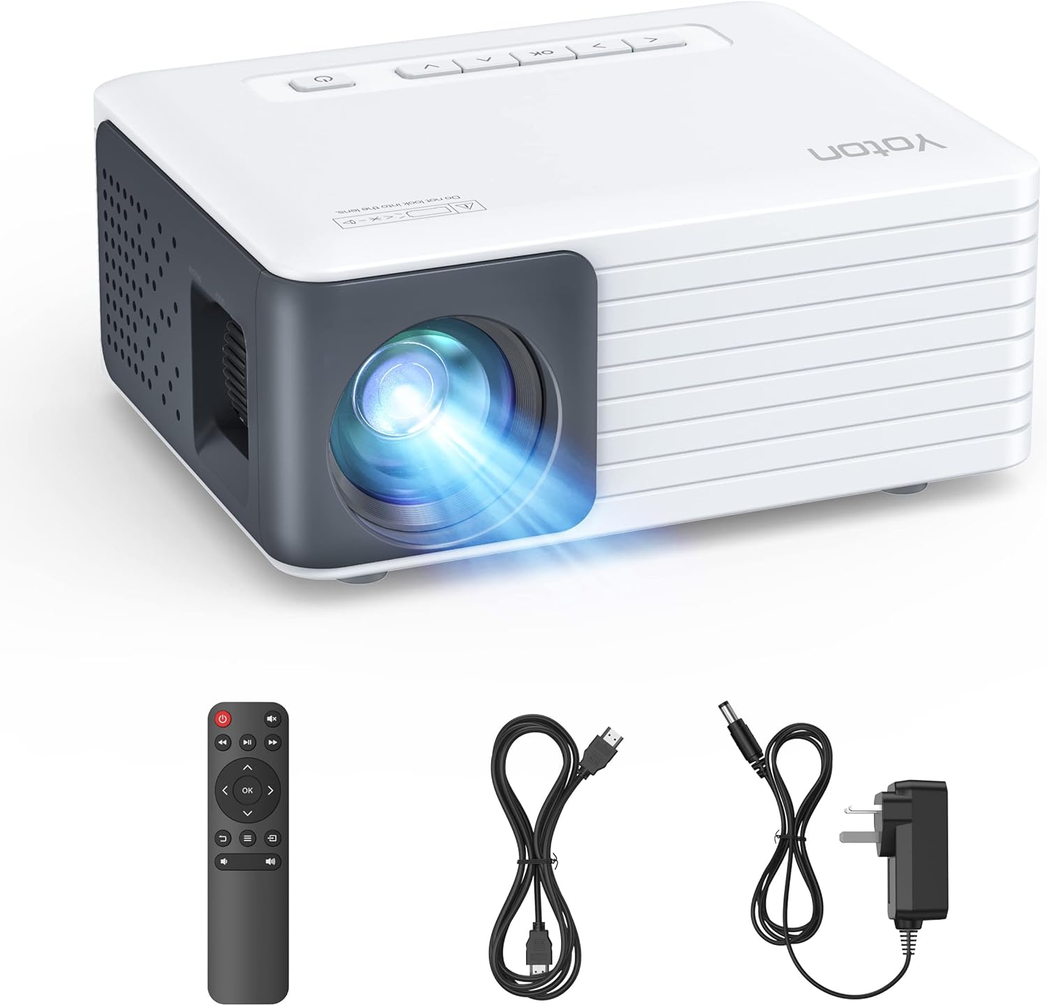 YOTON Mini Projector, Y3 14000 Lumen Portable Phone Home Projector, 2025 Upgrade...