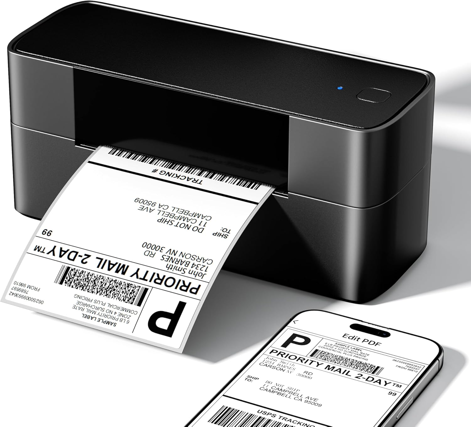 Itari 2025 4x6 Thermal Label Printer, High-Quality Shipping Label Printer for Po...