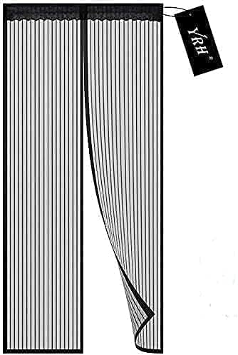 YRH Magnetic Fly Screen Door, Heavy Duty Self-Sealing Mesh Door with Powerful Ma...