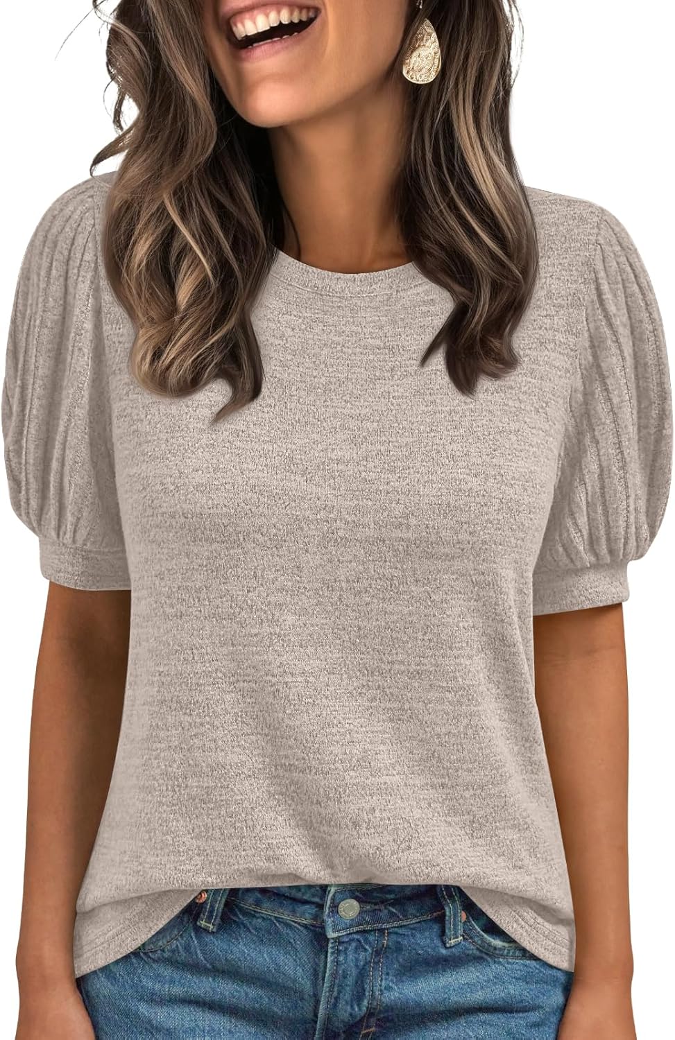 Stylish AUTOMET Womens Summer Tops, Special Dressy Casual Blouses, Trendy Busine...