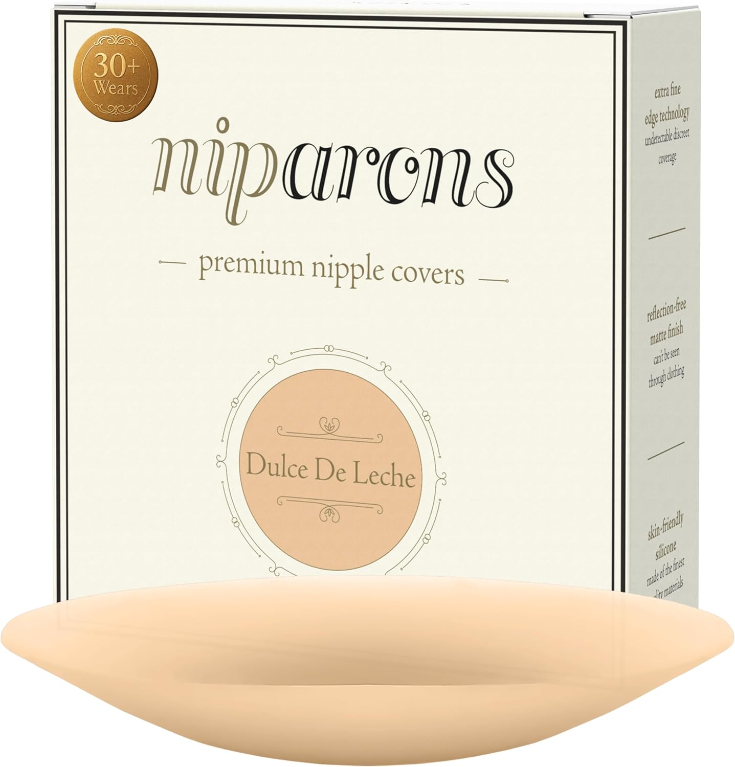 Niparons Premium Nipple Covers - Invisible, Reusable Adhesive Silicone Pasties D...