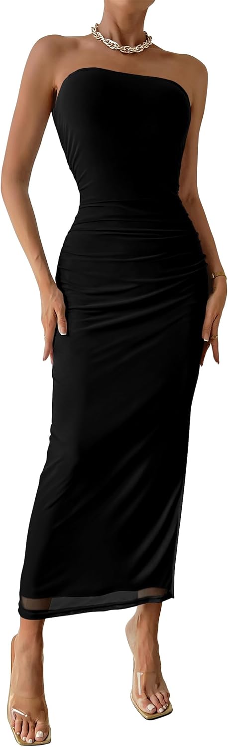 Charming PrettyGarden Women's Summer Maxi Dress, Fashionable Bodycon Dress with...