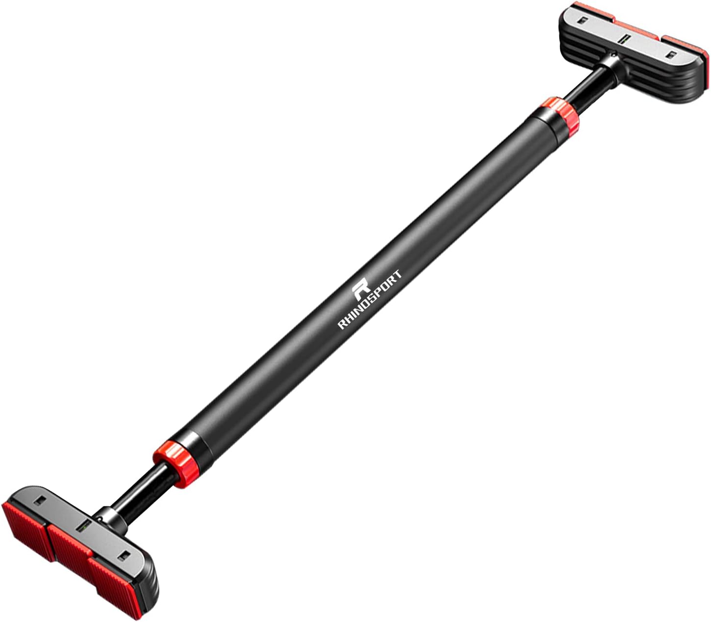 RHINOSPORT Door Pull Up Bar Doorway Chin Up Bar from 72-95 cm (28.3in-37.4in) Wo...