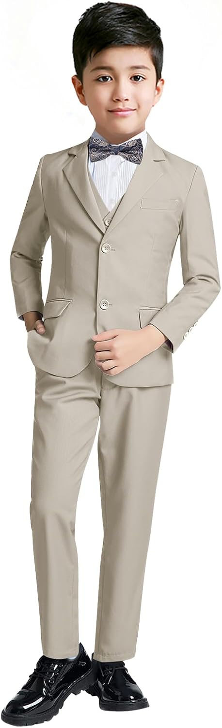 YuanLu Boys Suit, Special Kids Tuxedo for Weddings, Innovative Ring Bearer Outfi...